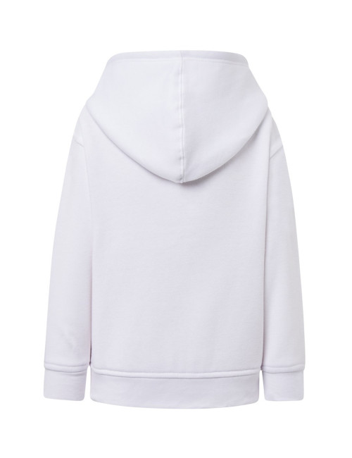 Kinder-Sweatshirt Kid mit Kapuze weiß weiß Jhk