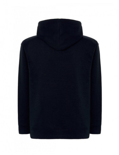 Men`s sweatshirt ocean hooded contrast navy/ Jhk