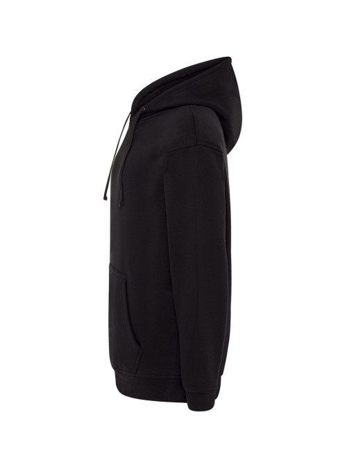 Herren-Sweatshirt Känguru CVC Sweatshirt schwarz JHK