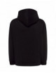 2Bluza dresowa męska ocean hooded contrast czarno/popielaty melanż Jhk