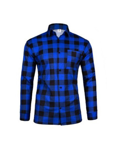 Blue flannel shirt Jhk