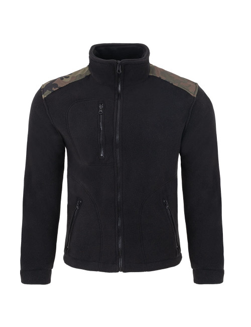 Men`s fleece flra 340 premium black/military Jhk
