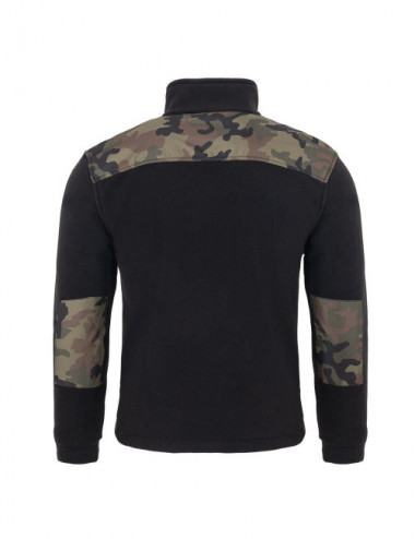 Men`s fleece flra 340 premium black/military Jhk