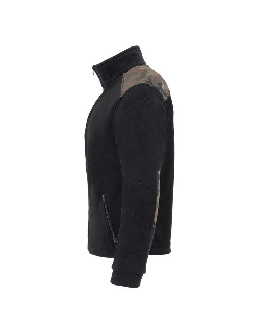 Super Fleece Herren warm, verstärkt, FLRA 340 PREMIUM Stickerei