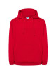 Men`s kangaroo cvc sweatshirt red Jhk