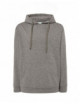 Men`s kangaroo cvc sweatshirt gray melange Jhk