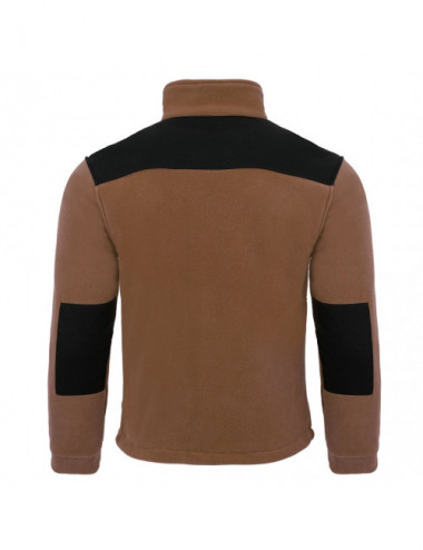 Men`s fleece flra 340 premium brown/black Jhk
