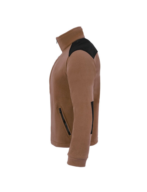 Men`s fleece flra 340 premium brown/black Jhk