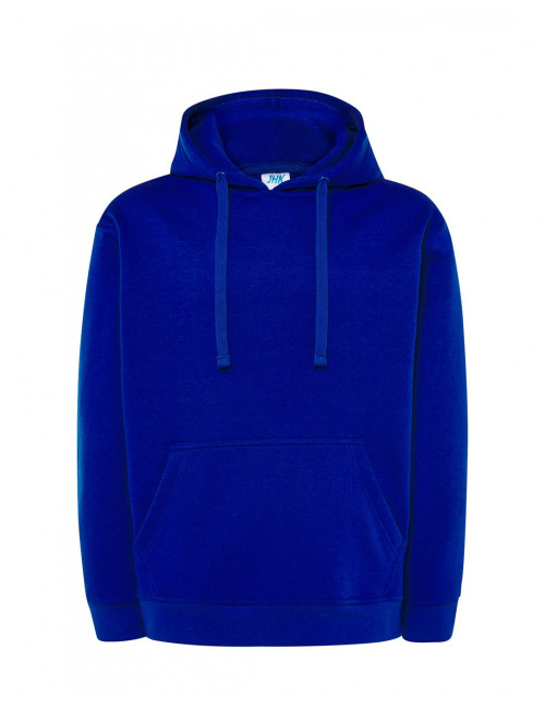 Men`s kangaroo cvc sweatshirt royal blue Jhk