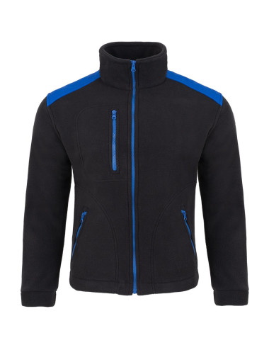 Men`s fleece flra 340 premium black/royal blue Jhk