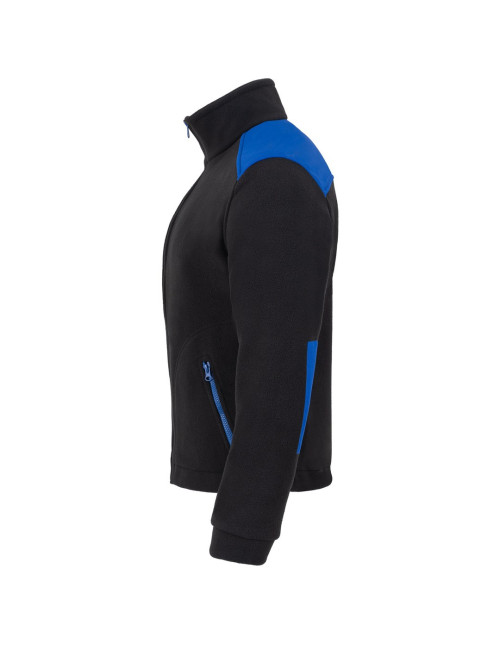 Men`s fleece flra 340 premium black/royal blue Jhk