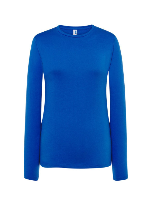 Lady Regular Ls Premium Königsblaues Damen-T-Shirt Jhk Jhk