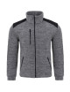 Super warmes Herren-Fleece, verstärkt, FLRA 340 Premium Grey Melange/Schwarz Jhk