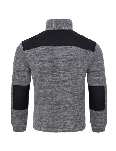 Men`s fleece flra 340 premium gray melange/black Jhk