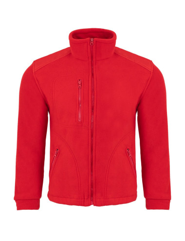 Men`s fleece flra 340 premium red/red Jhk