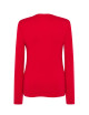 Women`s t-shirt lady regular ls premium red Jhk Jhk
