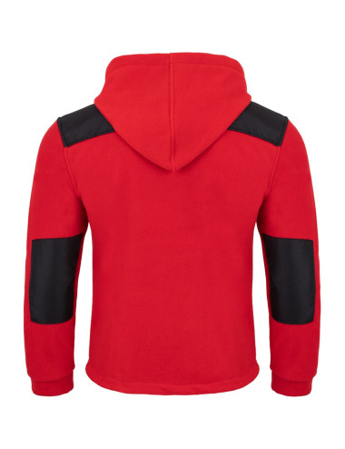 Men`s fleece flra 340 bushood premium red/black Jhk
