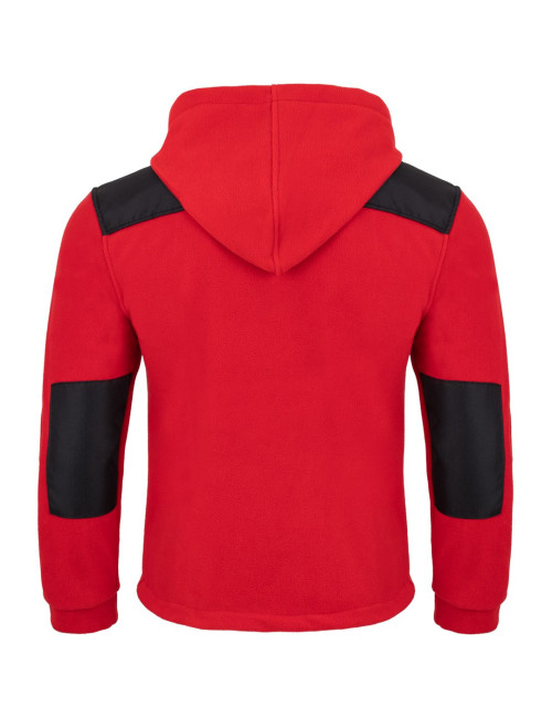 Men`s fleece flra 340 bushood premium red/black Jhk