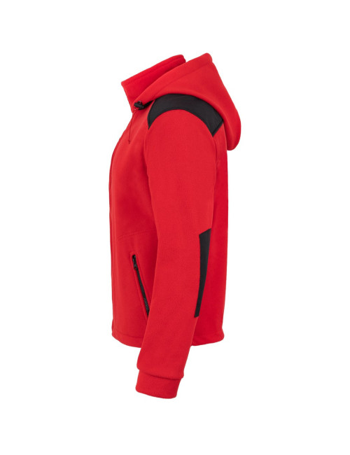 Men`s fleece flra 340 bushood premium red/black Jhk