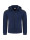 Super Fleece Herren Kapuzenpullover dick verstärkt FLRA 340 Bus Kapuze Premium Marineblau/Schwarz Jhk,
