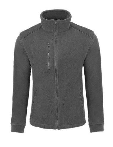 Super warmes Herren-Fleece, verstärkt, FLRA 340 Premium Graphite/Graphit JHK