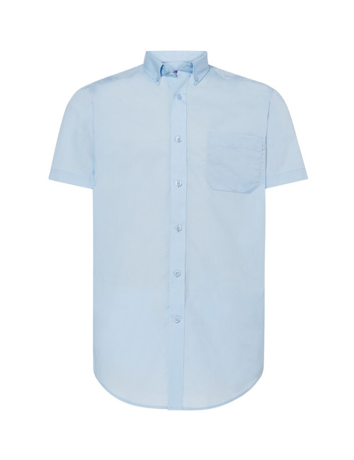 Men`s sha pop ss sky blue shirt Jhk