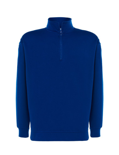 Herren-Sweatshirt swra zip half zip königsblau JHK