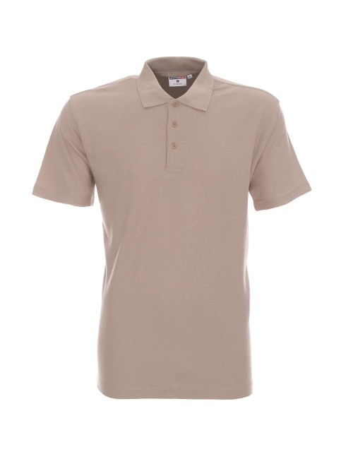 Promostars POLO Męska COTTON BEŻOWY haft nadruk sitodruk logo transfer