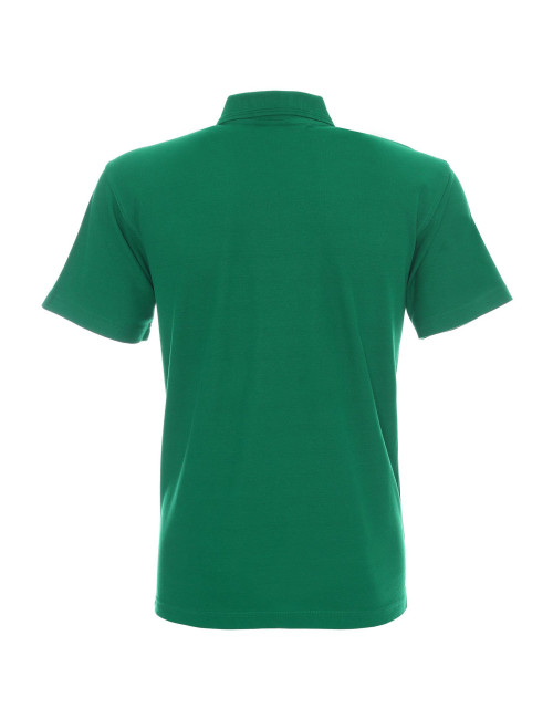Promostars Men`s POLO COTTON GREEN Embroidery DTF screen printing logo