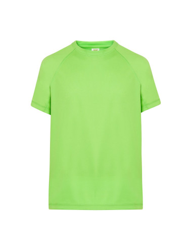 "Koszulka Męska T-shirt Sport Man Limonkowy Jhk - Haft, Nadruki, Log