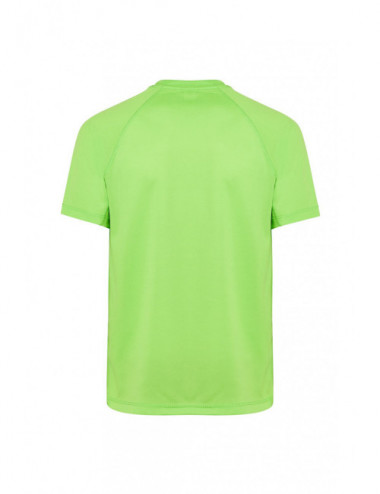 Koszulka męska  t-shirt sport man limonkowy Jhk