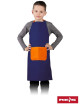 "Premium Fkinder gp Apron for Kids by Reis - Navy & Orange, Customiza