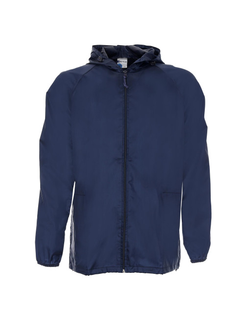 GEFFER JACKET Men 500 NAVY DTG print DTF silkscreen logo embroidery