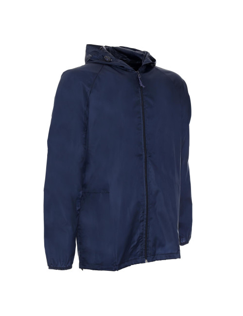 GEFFER JACKET Men 500 NAVY DTG print DTF silkscreen logo embroidery