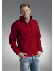Promostars HERREN HURRICANE JACKE DUNKELROT Stickerei Siebdruck