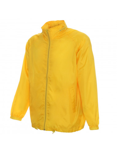Men`s windbreaker jacket yellow Promostars