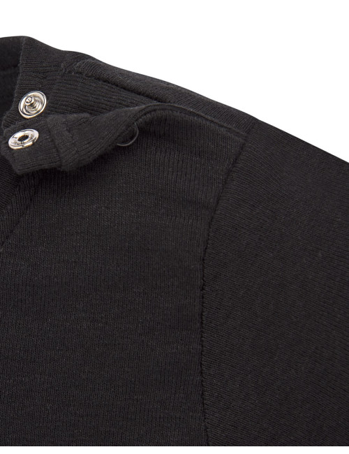 Baby body playsuit bk - black Jhk