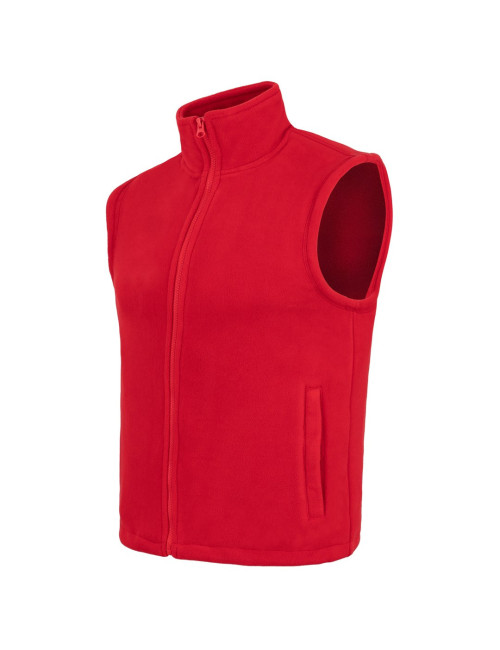 Fleeceweste flra 350 weste rd - rot Jhk