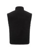 JHK Kamizelka polarowa FLRA 350 VEST BK - Black, haft, logo, nadruk