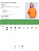 2Children`s sweatshirt swrk kng kid kangaroo orange Jhk