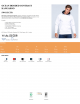 2Kontrast-Sweatshirt mit Ozean-Kapuze für Herren, schwarz/grau meliert, JHK
