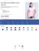 Damen tsrl cmfp Lady Comfort T-Shirt mit V-Ausschnitt rosa JHK