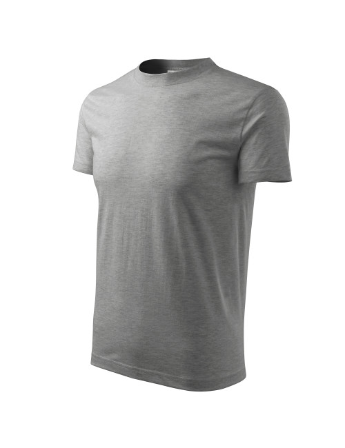 Base r06 unisex t-shirt dark gray melange Adler Rimeck