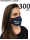 Masken mit Logo, Marineblau, 300 Stück
