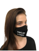 Advertising masks with logo, black, 495 pieces