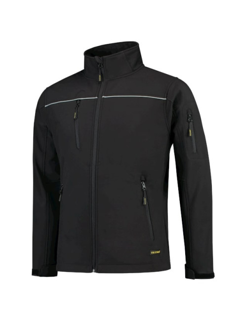 Softshell unisex jacket luxury softshell t53 black Adler Tricorp