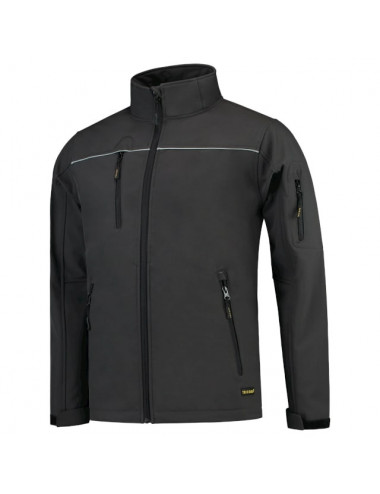 Softshell unisex jacket luxury softshell t53 dark grey Adler Tricorp