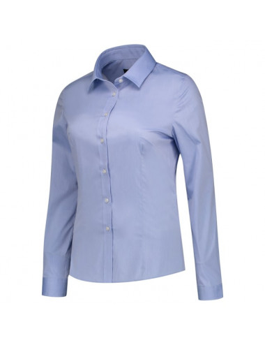 Women`s fitted stretch blouse t24 blue Adler Tricorp
