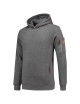 Men`s premium hooded sweater t42 stone melange Adler Tricorp