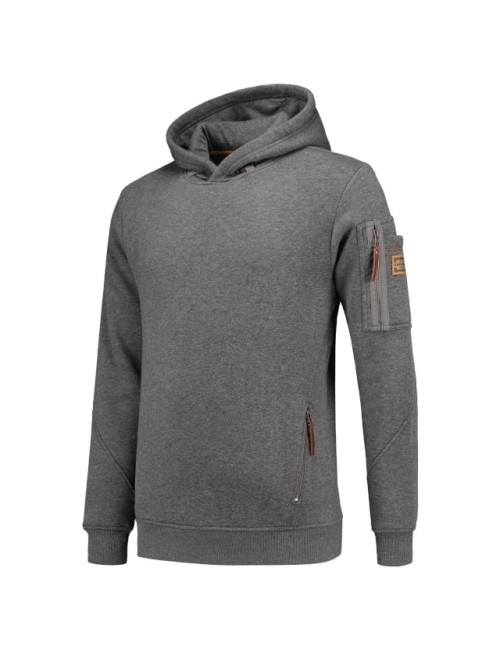 Herren Premium Kapuzenpullover T42 Stone Melange Adler Tricorp